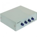 Seriell Umschalter RS-232 4-Port manuell Seriell Umschalter RS-232 4-Port manuell