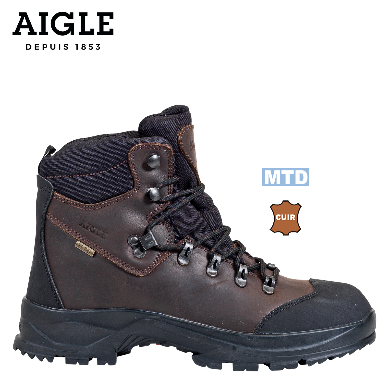 AIGLE LAFORSE MID DARKBRO.GR41