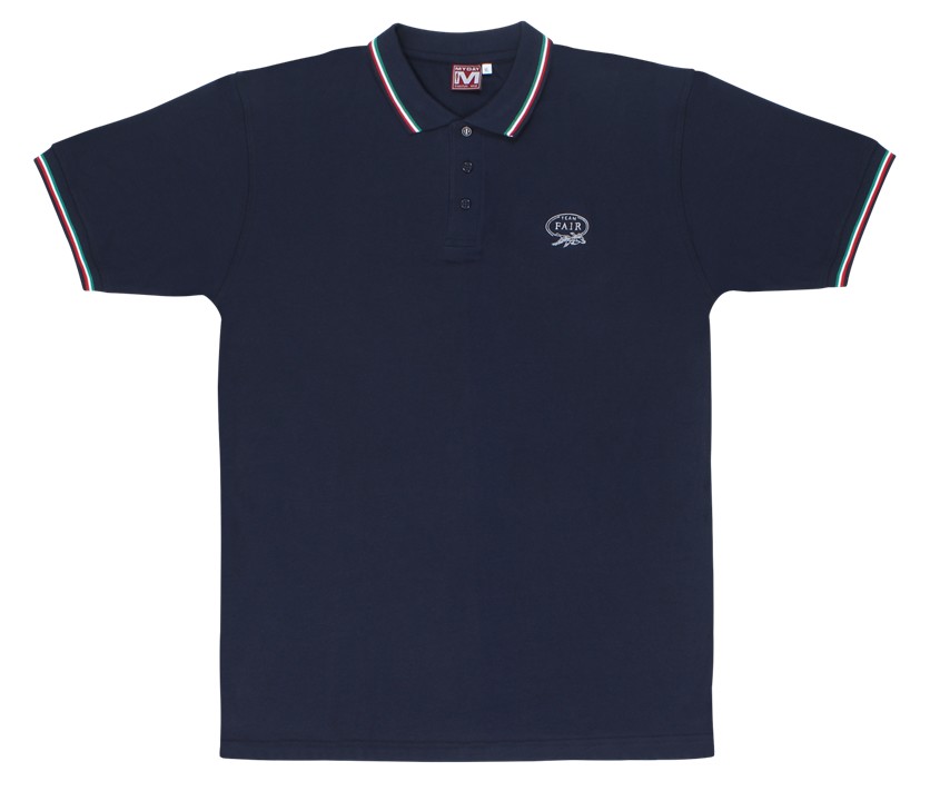 FAIR POLO-SHIRT D'BLAU GR M