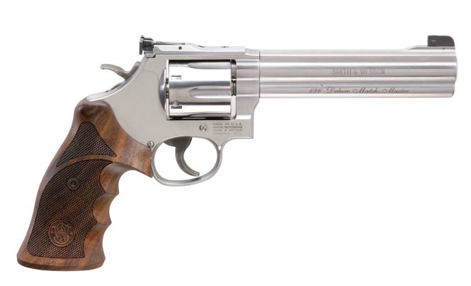 S&W Rev. Mod. 686 DeLuxe Match Master,6",cal.357 Mag.stainl.