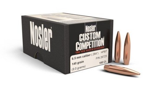 100 NOSLER J-4 .264-140 HPBT