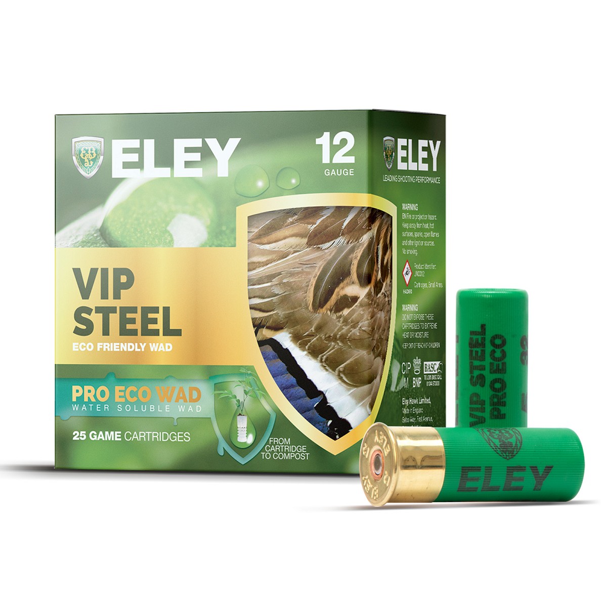 ELEY VIP Steel Pro Eco 12/70