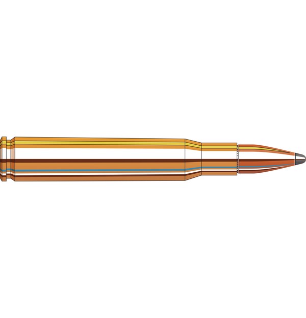 HORNADY8108 AMERICAN WHITETAIL AMMO.30-06SPRG 150GR INTERLOC