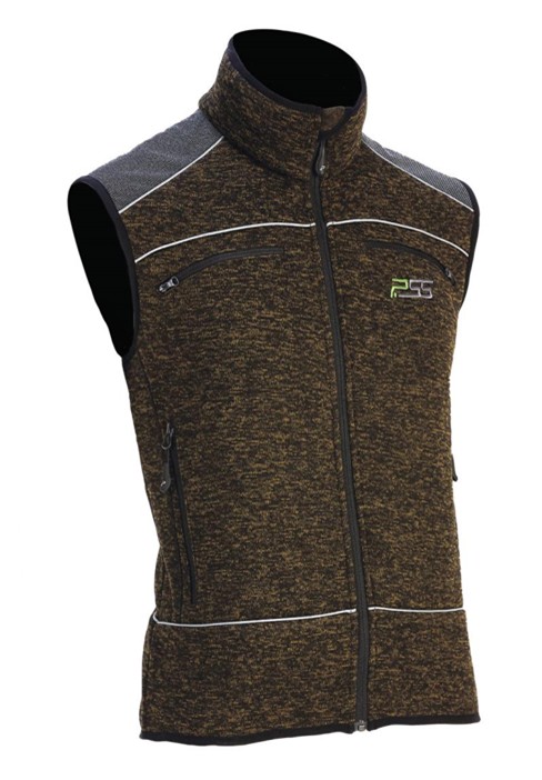 PSS X-treme Nordic Strickweste grün/melange