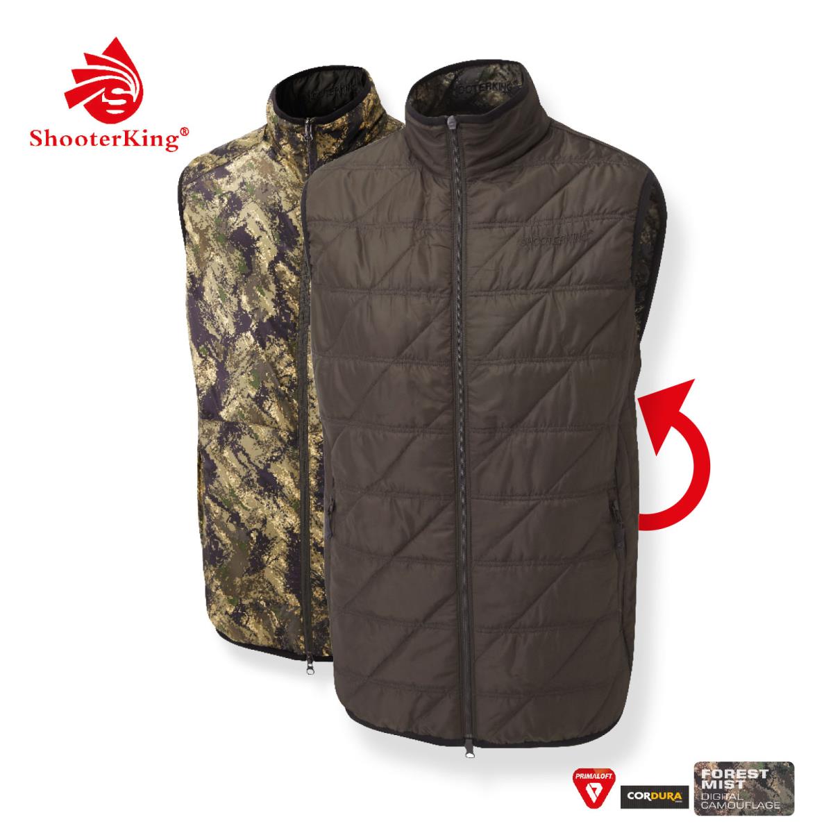 SHOOTERKING Huntflex Primaloft Weste wendbar
