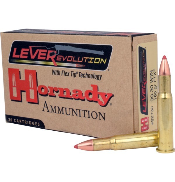 HORNADY 82730 LEVEREVOLUTION .30-30 WIN 160GR FTX LEVEREVOLU