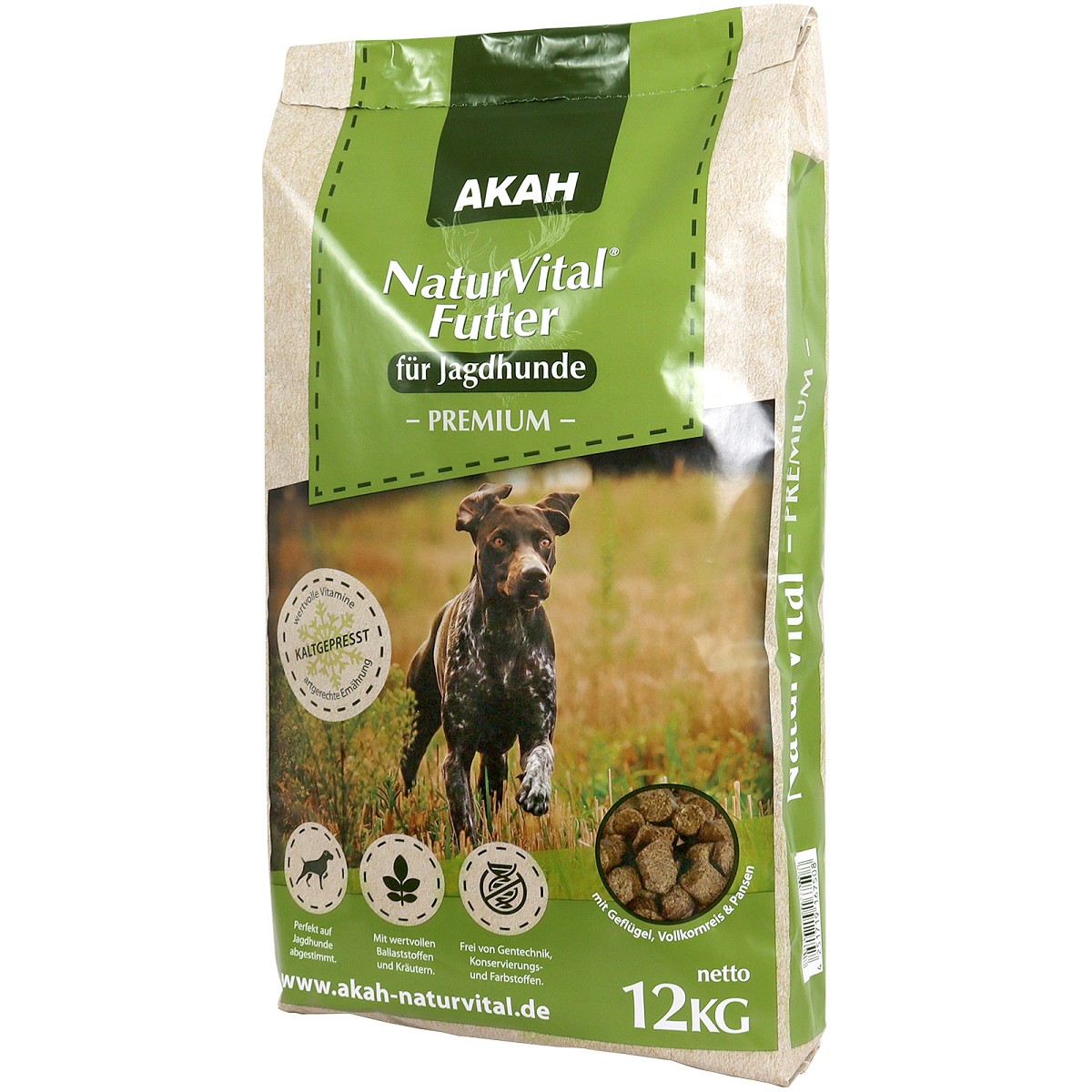 AKAH NaturVital® Premium Hundefutter 12Kg