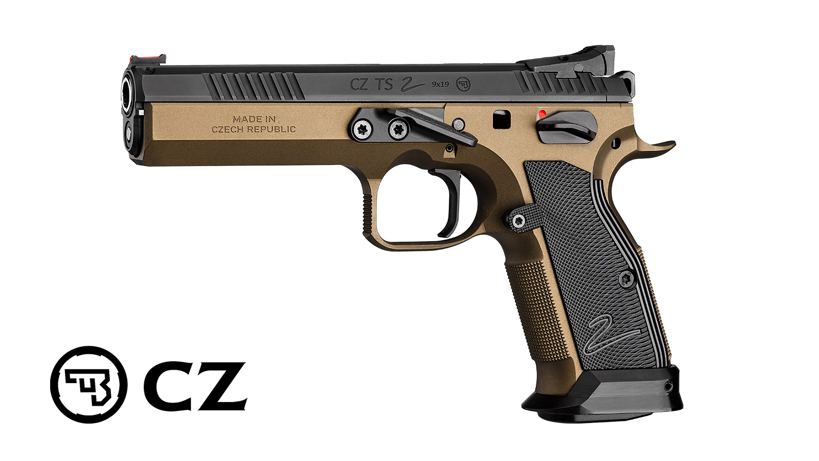 CZ 75 TS 2 Deep Bronze 9mm Luger