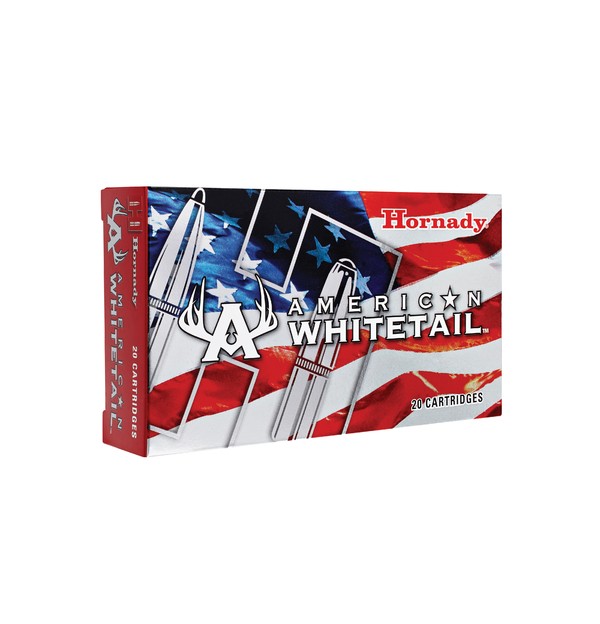 HORNADY8144 AMERICAN WHITETAIL AMMO .25-06REM 117GR INTERLOC