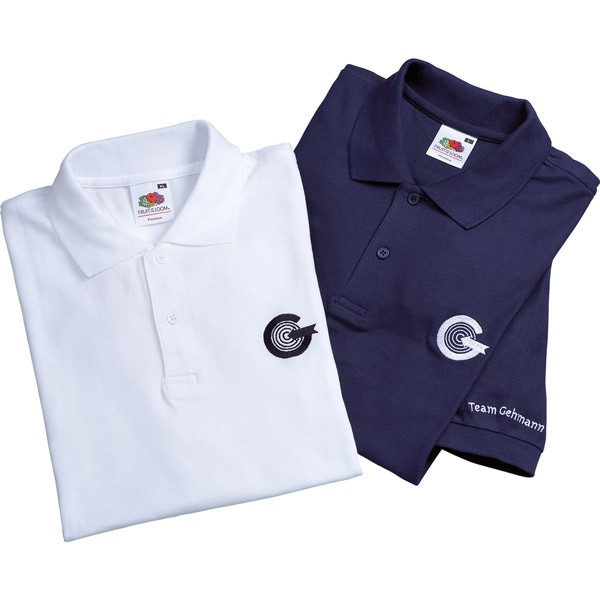 Gehmann ‘Team Gehmann‘ Polo-Shirt, Farbe: Blau, Größen: S -