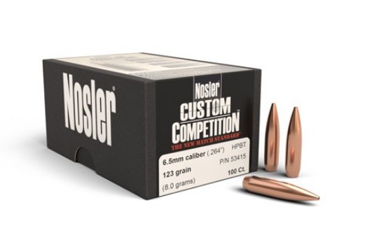 100 NOSLER J-4 .264-123 HPBT