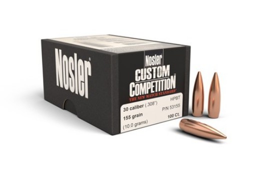 100 NOSLER J-4 .308-155 HPBT