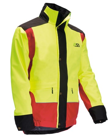 X-TREME RAIN JACKE GELB/ROT XL