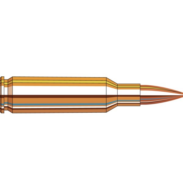 HORNADY 81532 BLACK AMMO .224 VALKYRIE 75GR BTHP 20/200