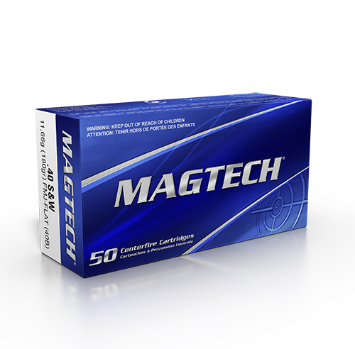 MAGTECH 40S&W FMJFLAT 180GR A50#40B