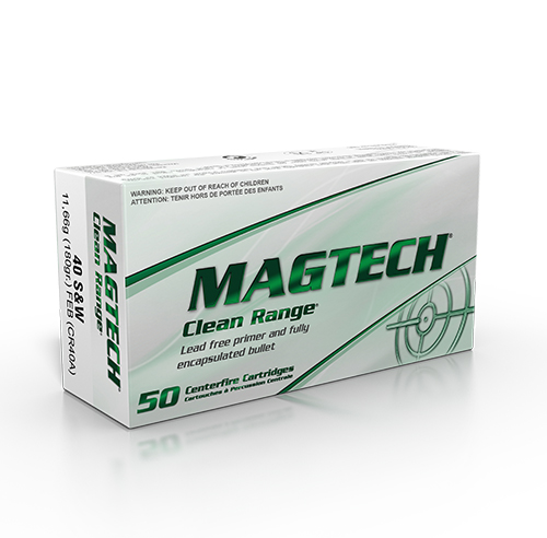 MAGTECH Clean .40 S&W 180GR A50 CR40A