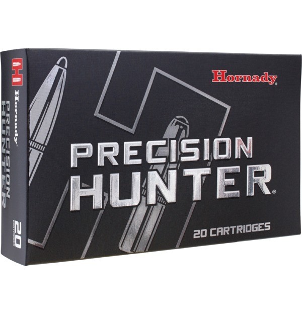 HORNADY 80636 PRECISION HUNTER AMMO .7MM REM MAG 162GR ELD-X