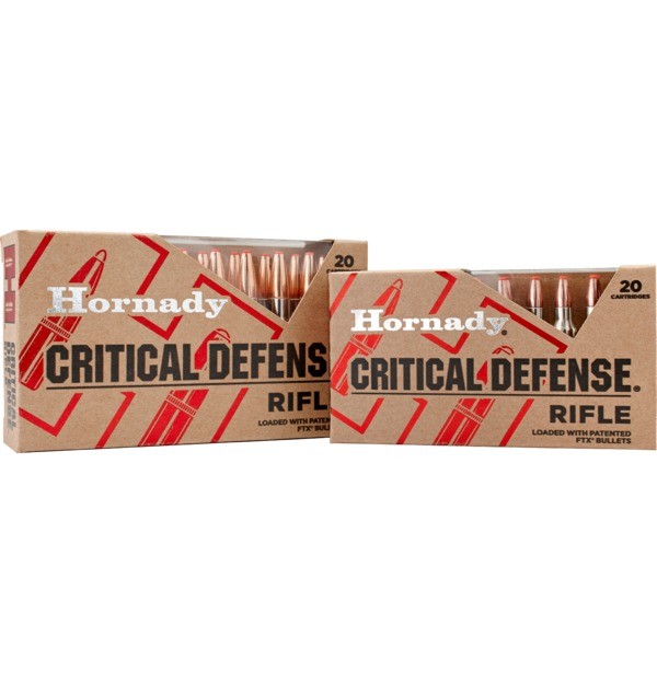 HORNADY 80260 CRITICAL DEFENSE AMMO .223 REM 73GR FTX 20/200