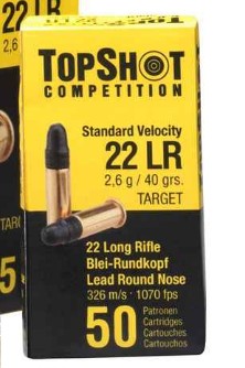 TOPSHOT Competition, .22 lfb., SV Target