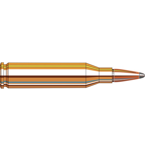 HORNADY8047 AMERICAN WHITETAIL AMMO .243 WIN 100GR INTERLOCK