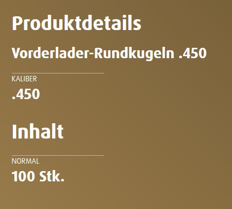 H & N RUNDKUGELN .450