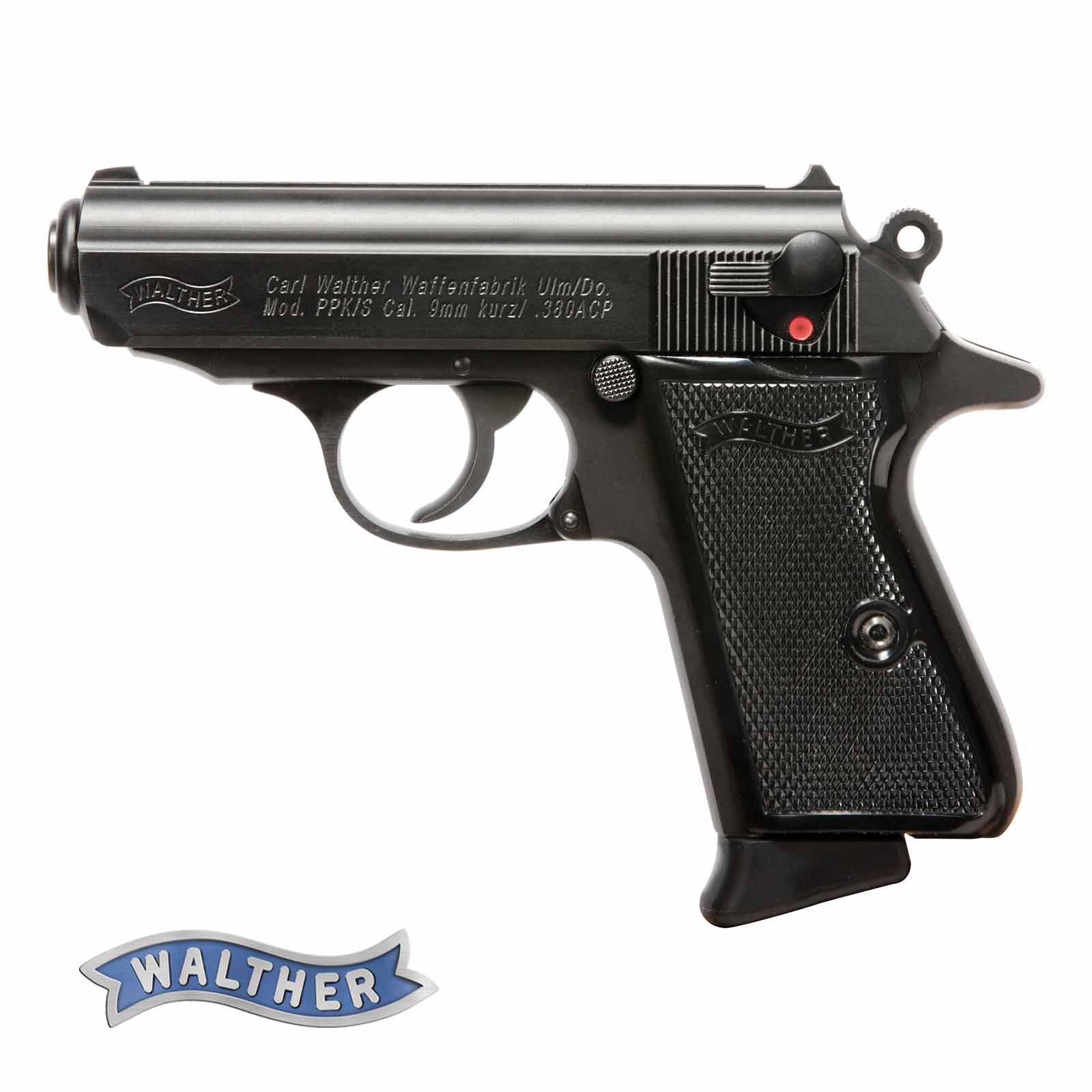 WALTHER PPK/S Black 9mm kurz