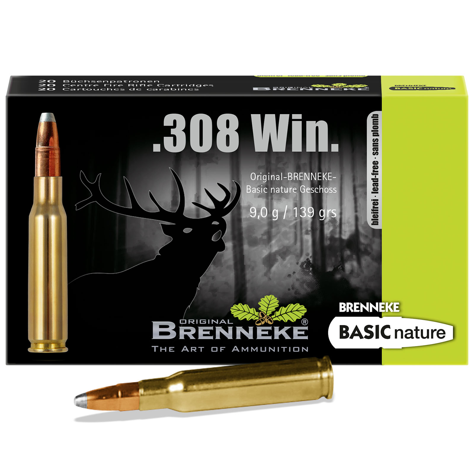 BRENNEKE .308WIN BASIC NATURE