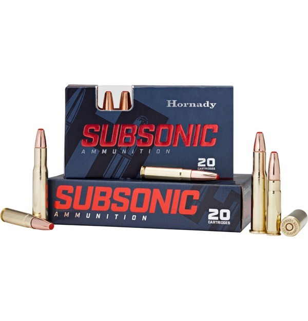 HORNADY 80809 SUBSONIC AMMO .30-30 WIN 175GR SUB-X 20/200/28