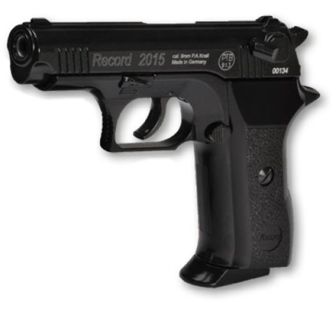 Record Pistole 2015, Kal. 9mm P.A. Knall, schwarz-matt