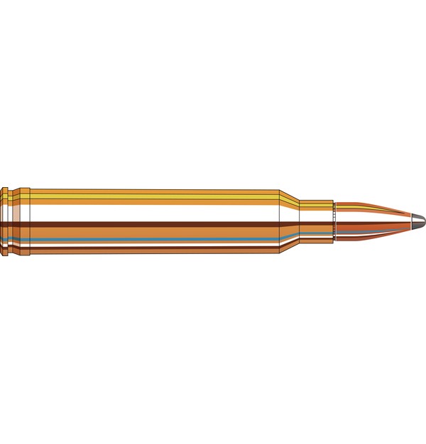 HORNADY8204 AMERICAN WHITETAIL AMMO .300 WIN MAG 150GR INTER