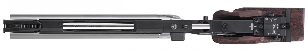 Pressluftpistole Modell P 8X, Kurzlauf