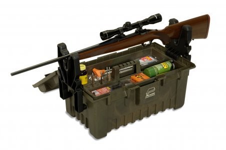 Wartungsbox, mit abnehmbarem Waffenständer, 56 x 36 x 29?cm,