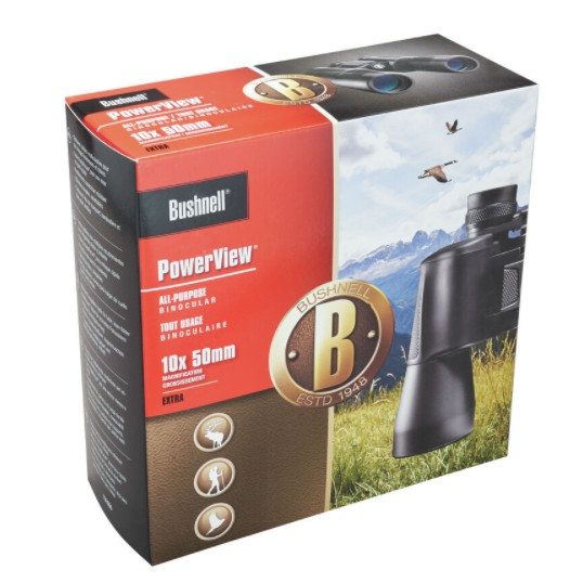 BUSHNELL 131056 POWERVIEW PORRO PRISM MODELS 10 X 50