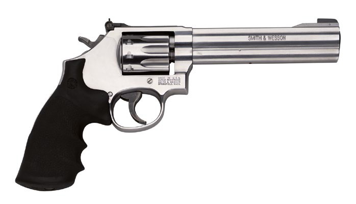 S&W Rev. Mod. 617, 6", cal. .22 l.r., 6-Schuss, stainless