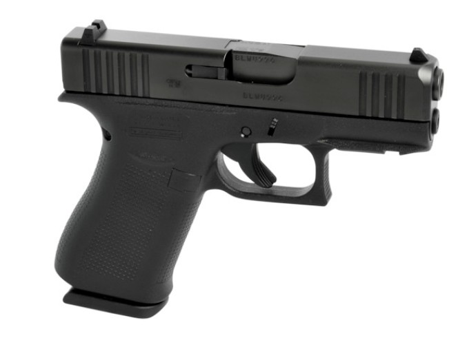 Glock 43X Black R/F/S 9mm Ruger