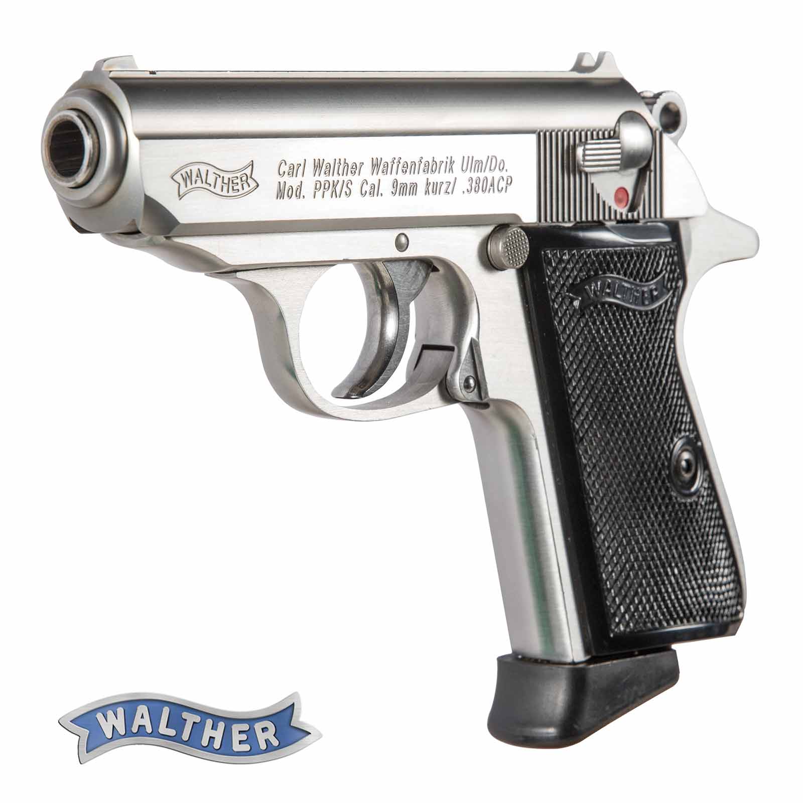 WALTHER PPK/S Stainless 9mm kurz
