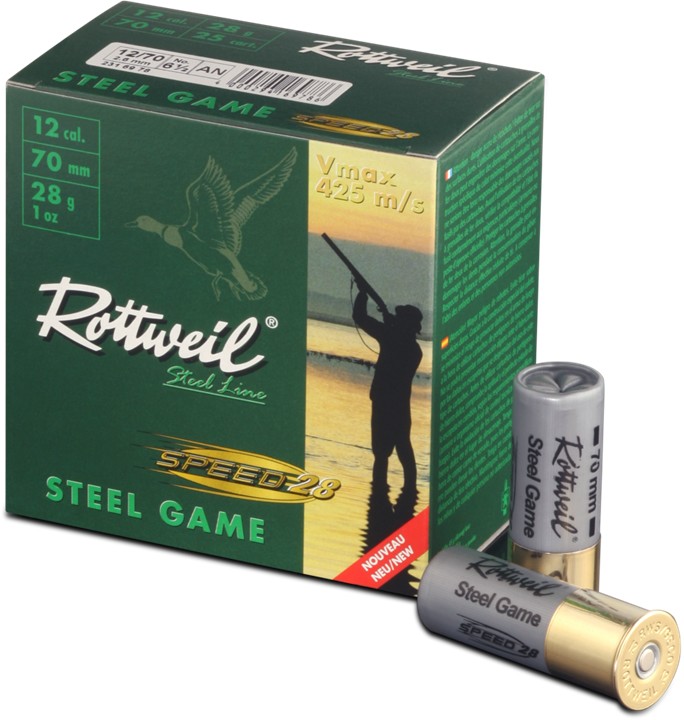 RW STEEL GAME SPEED 12/70 28G 3,25MM 25E