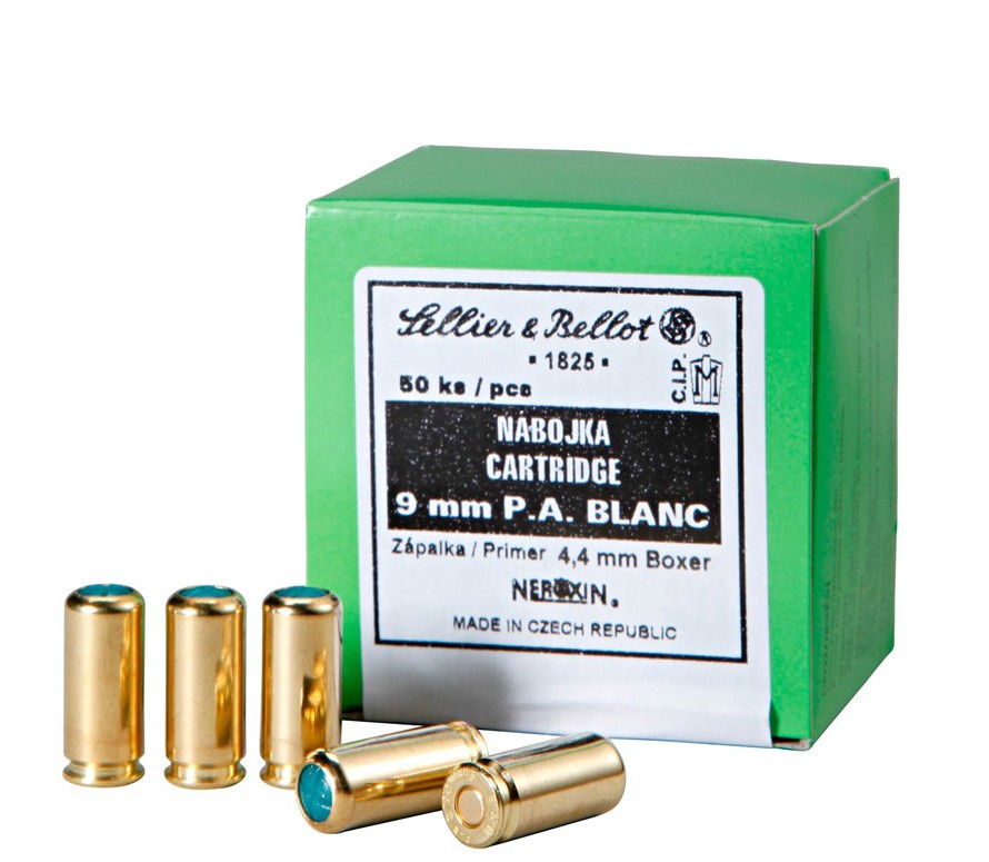 Sellier & Bellot, Knallpatronen 9mm P.A.
