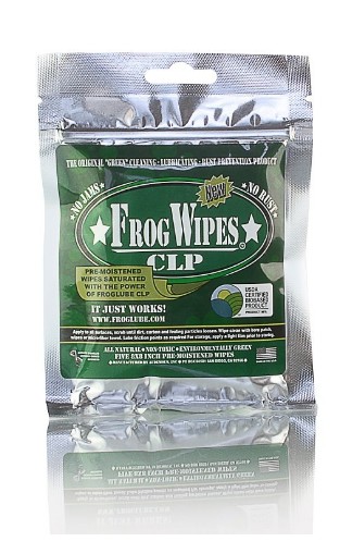 Froglube Impregnated Wipes