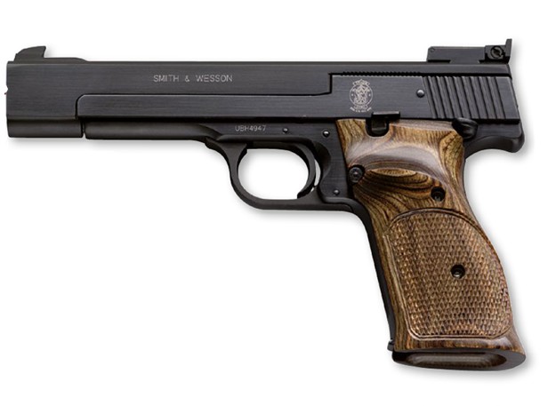 S&W Pistole Mod. 41, 5 1/2", cal. .22 l.r., brüniert