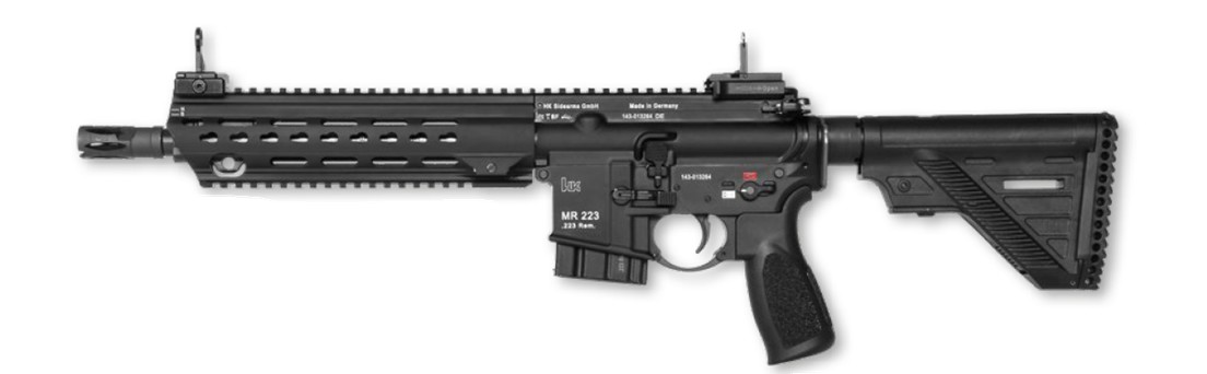 HK SLB MR223, A3-Version, Kal. .223 Rem 11, schwarz
