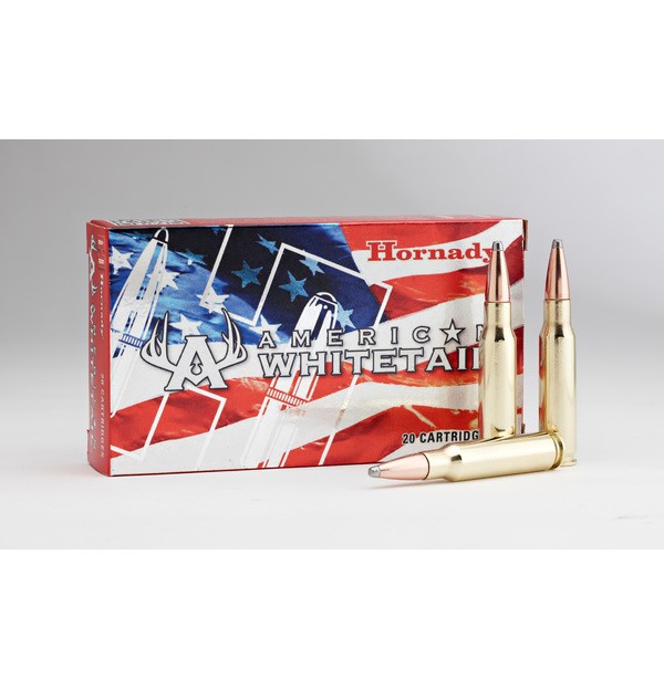 HORNADY8090 AMERICAN WHITETAIL AMMO .308 WIN 150GR INTERLOCK